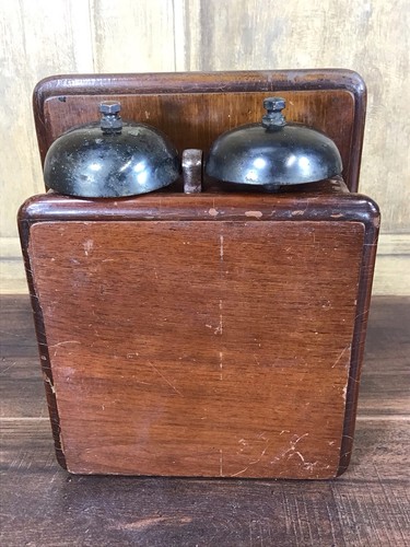 Vintage gpo wooden telephone - gpo,
