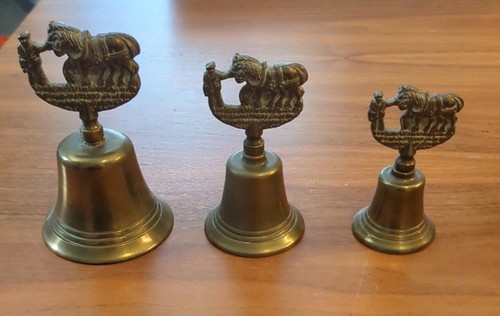 Vintage solid brass bell - solid,