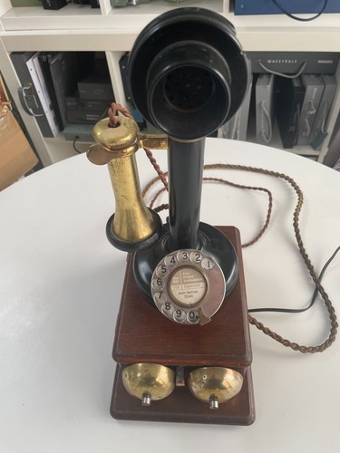 Vintage black brass - ,