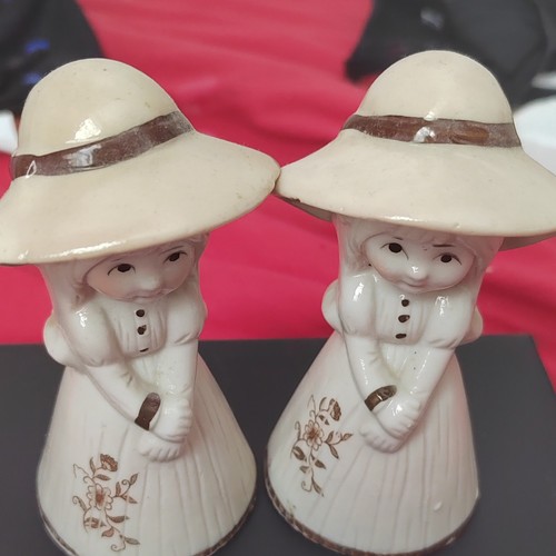 Ceramic girl figurine - ceramic,