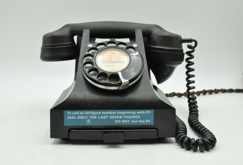 Bakelite black phone 310 - bakelite, 310/330