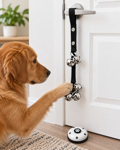 Dog potty training bell - training, set