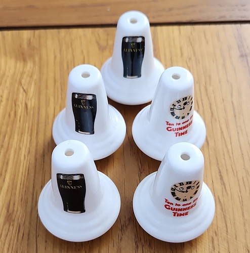Guinness stout ceramic bell - stout,